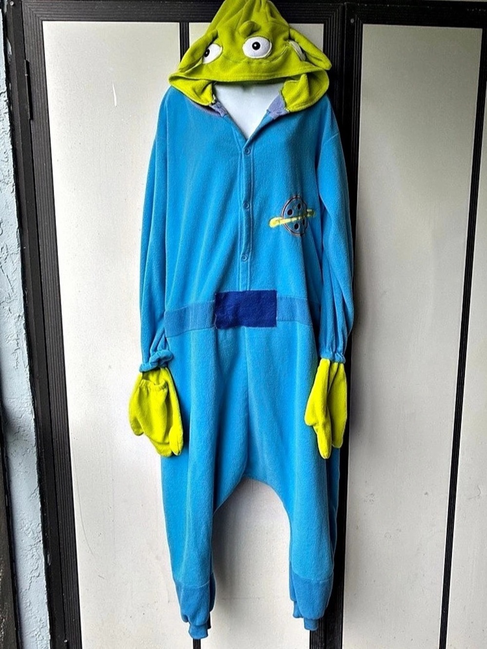 Beauty Shine Blue Alien Toy Story Costume Jumpsuit
